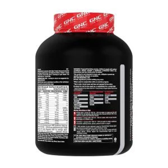 GNC AMP Gold 100% Whey Protein Advanced Chocolate Powder 4 lbs