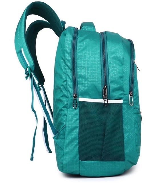 Da Tasche 40 Ltrs Green Polyester College Bag - Green