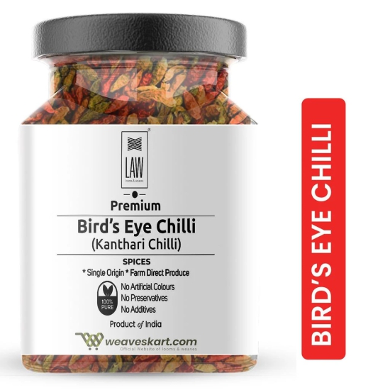 Premium Bird’s Eye Chilli/Kanthari Chilli whole/Dried – 100 gm (Single Origin, Farm Direct Produce, Organically Grown & Made in small batches)