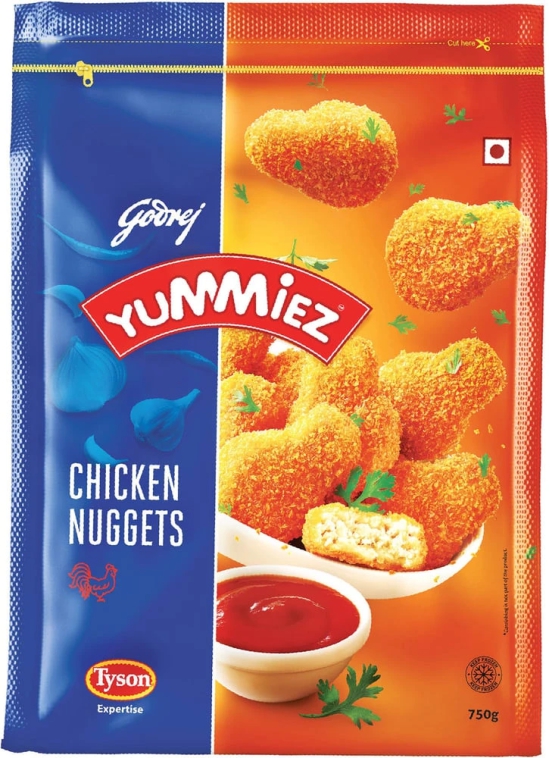 Yummiez Chicken Nuggets, 750 Gm