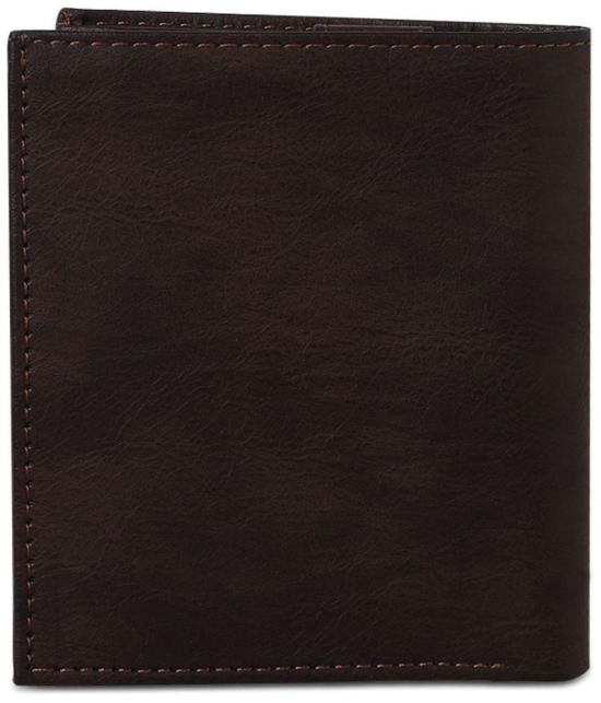 samtroh - Brown PU Men's Regular Wallet ( Pack of 1 ) - Brown