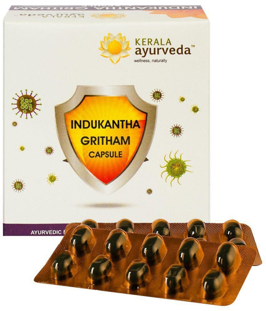 Kerala Ayurveda Indukantha Gritham Capsule, 100 Count