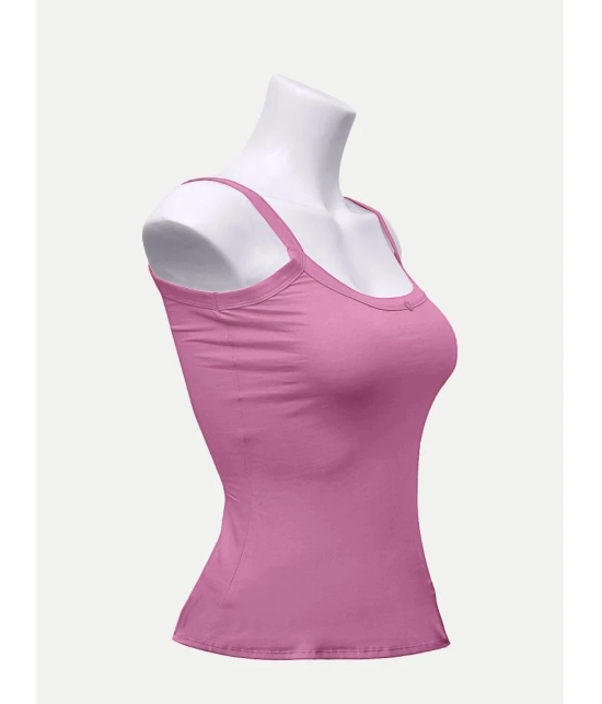 Radprix Cotton Camisoles - Pink Single - None