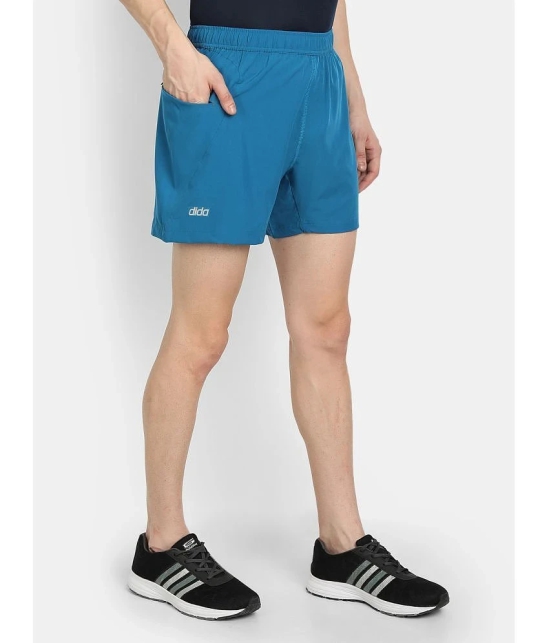 Dida Sportswear Blue Polyester Mens Gym Shorts ( Pack of 1 ) - None