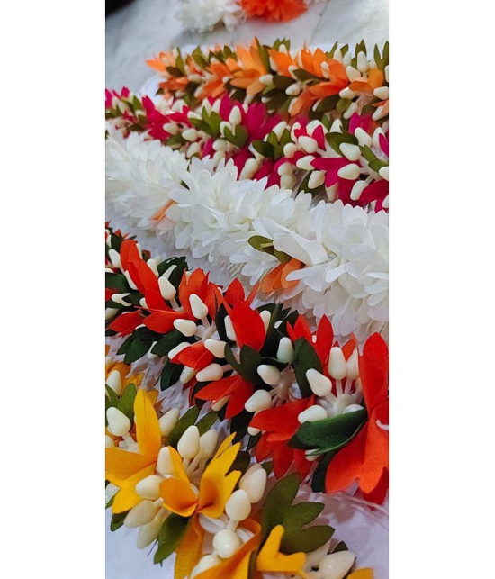 Artificial Jasmine Flower Bunch Multicolor (Pack of 5)