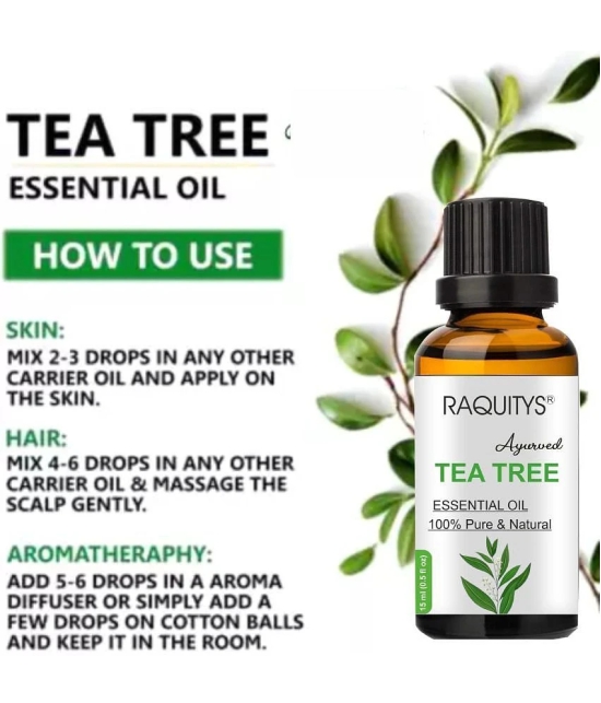 RAQUITYS Hair Growth Tea Tree Oil 20 ml ( Pack of 1 )