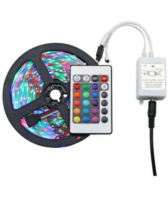 LightDay Diwali Multi LED Strip Light 5 Meter - Pack of 1