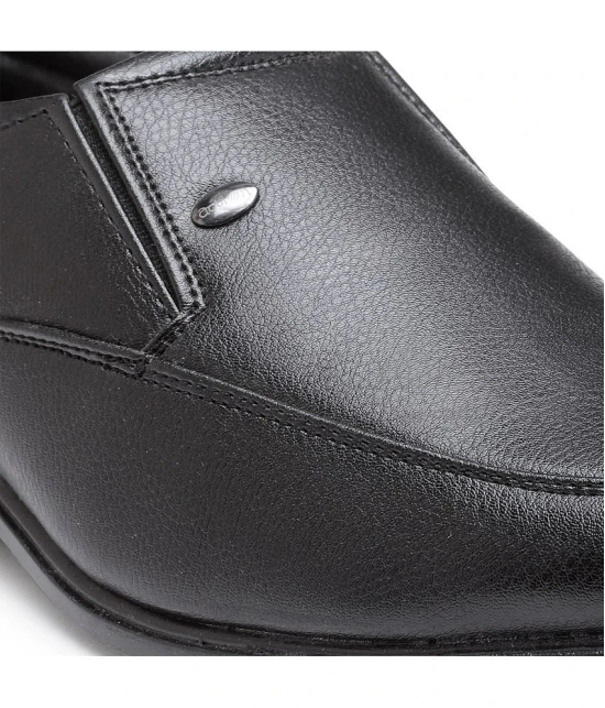 Action - Black Mens Slip On Formal Shoes - None