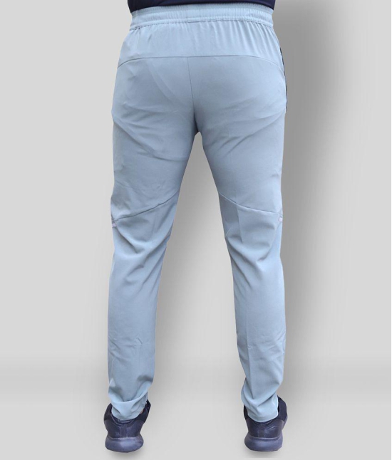 RANBOLT - Light Blue Polyester Men's Sports Trackpants ( Pack of 1 ) - M