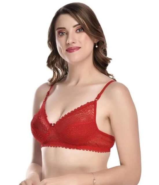 Kiran Enterprises Multicolor Net Non Padded Womens Everyday Bra ( Pack of 2 ) - None