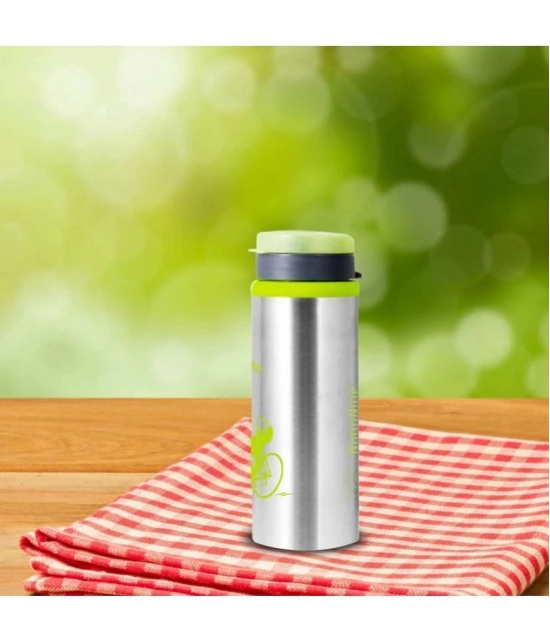 Home Lane JONY SPORTY Silver Water Bottle 750 mL ( Set of 2 ) - Silver