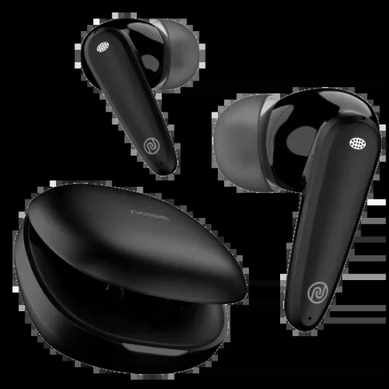 Noise Buds VS404 with 50 Hours Playtime, ENC with Quad Mic, 3 EQ modes Bluetooth Headset Jet Black