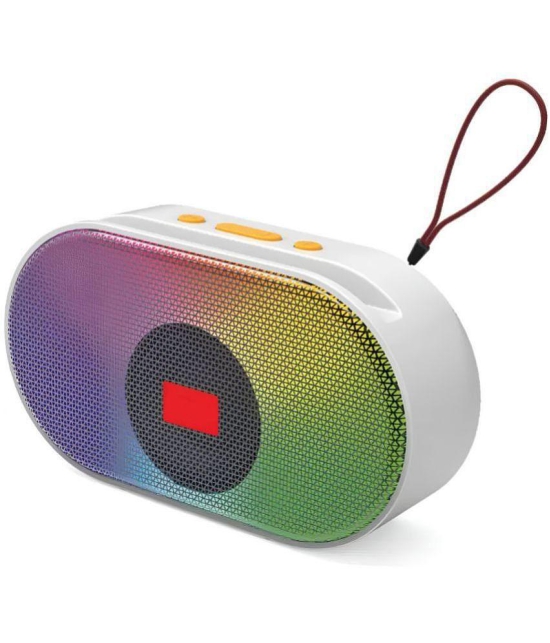 VEhop with RGb Light 5 W Bluetooth Speaker Bluetooth v5.0 with USB,SD card Slot,Aux Playback Time 5 hrs Assorted - Assorted