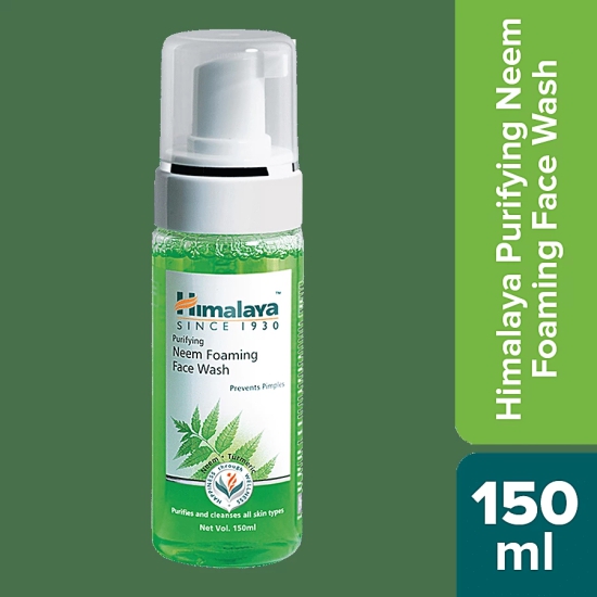 Himalaya Purifying Neem Foaming Face Wash, 150 Ml