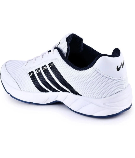 Campus BULL PRO White  Mens Sports Running Shoes - None