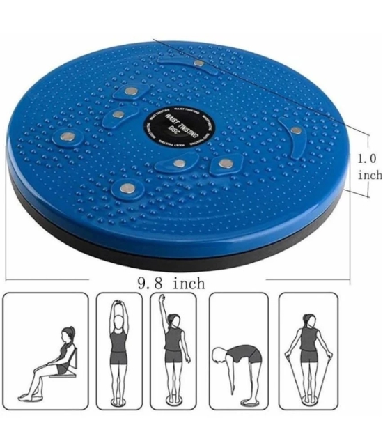 Rotating Tummy Trimmer Twister Acupressure Twister - Multi Color