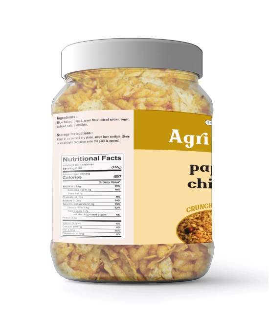 Agri Club Papad Chivda, 200 gm (Pack of 2)