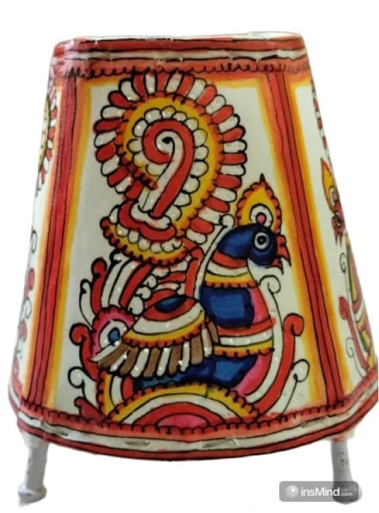  Peacock-themed Hand-Painted Decorative Paper Lantern