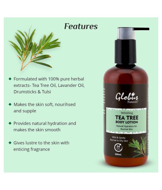 Globus Naturals Refreshing Tea Tree Body Lotion ( 300 mL )