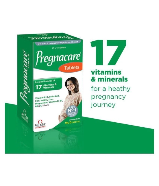 PREGNACARE- 30 tablets Pregnacare 30 gm Multivitamins Tablets