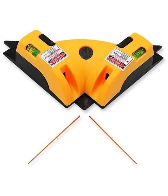 Rangwell 03 Level Laser Plastic Horizon Vertical Measure Tape Aligner Bubbles Ruler Multifunction Leveler Tool (90 degree) Visit the Universal Buyer Store