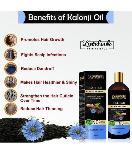 Lovelook Kalonji Oil Black Seed Oil 200 mL