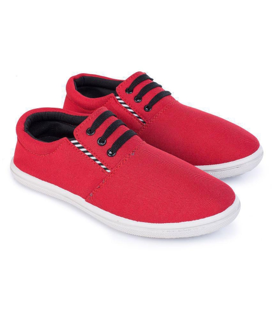 Kzaara Red Casual Shoes - None