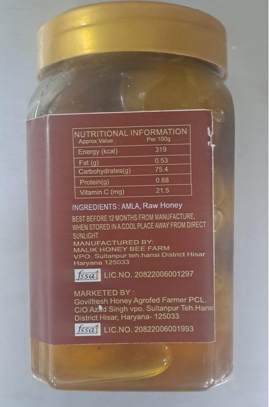 Amla Murabba With Honey