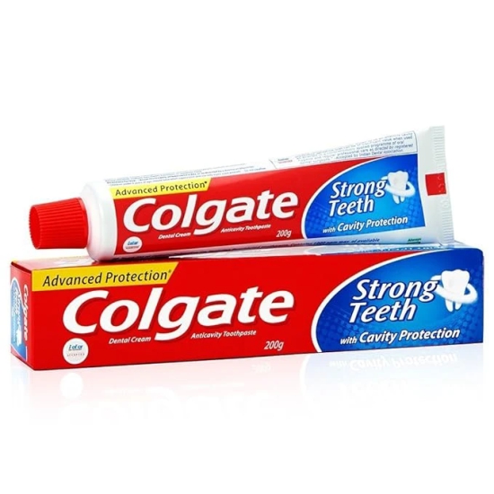 Colgate Dental Cream Toothpaste, Colgate Toothpaste Dental Cream Strong Teeth - 200g gm