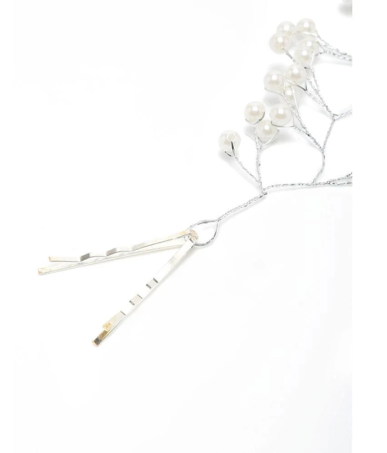 YOUBELLA White Girls Tiaras ( Pack of 1 ) - White