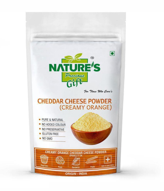 Nature''s Gift Cheese Powder (Creamy Orange) Powder 500 gm