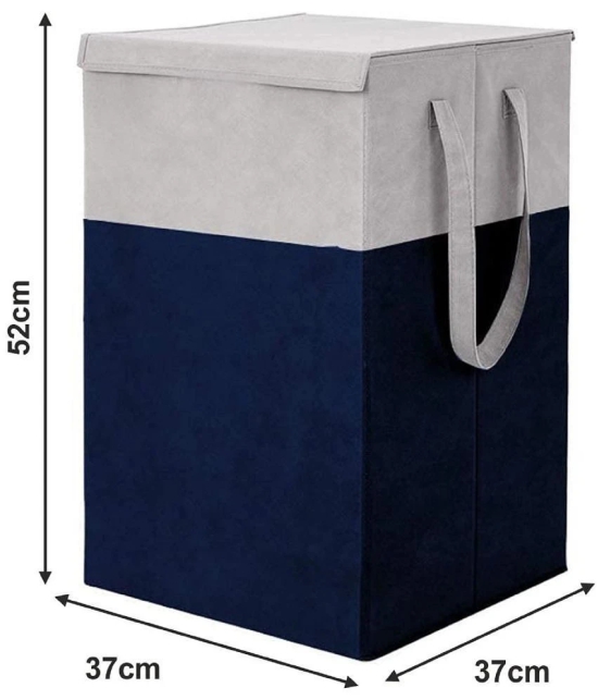 HOMETALES Blue Laundry Bag