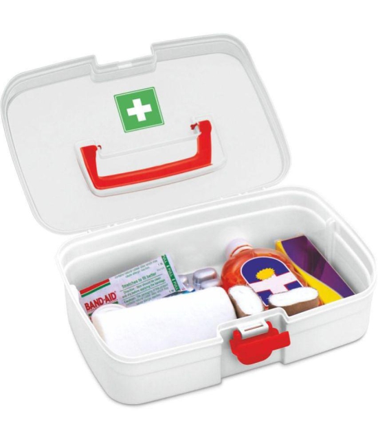 Milton First Aid Box, Set of 1-White BPA Free-Only Box