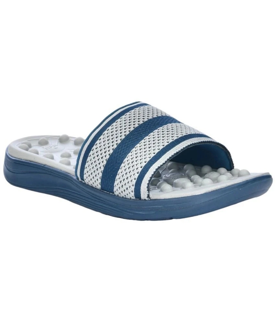 Impakto Blue Mens Slide Flip Flop - None