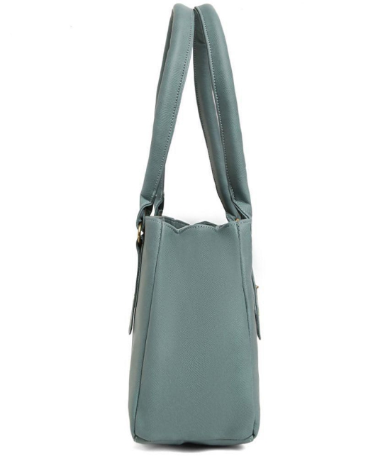 Fostelo - Grey Melange PU Shoulder Bag - Grey Melange