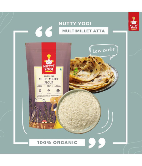 Nutty Yogi Multi Millet Atta 800 gm