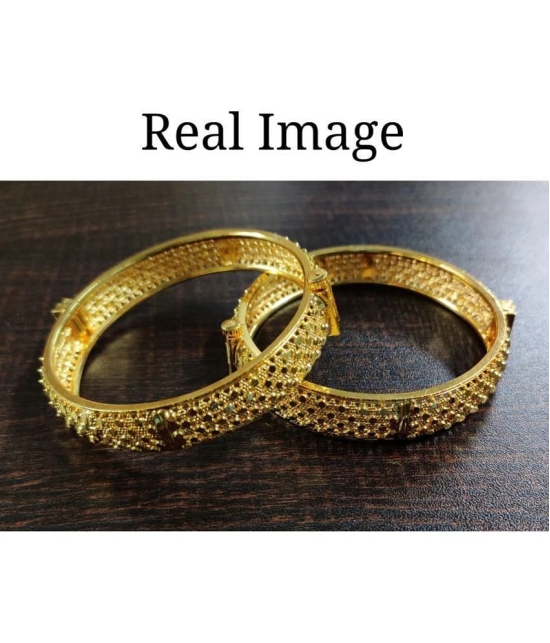 VIVASTRI Gold Bangle ( Pack of 1 ) - None