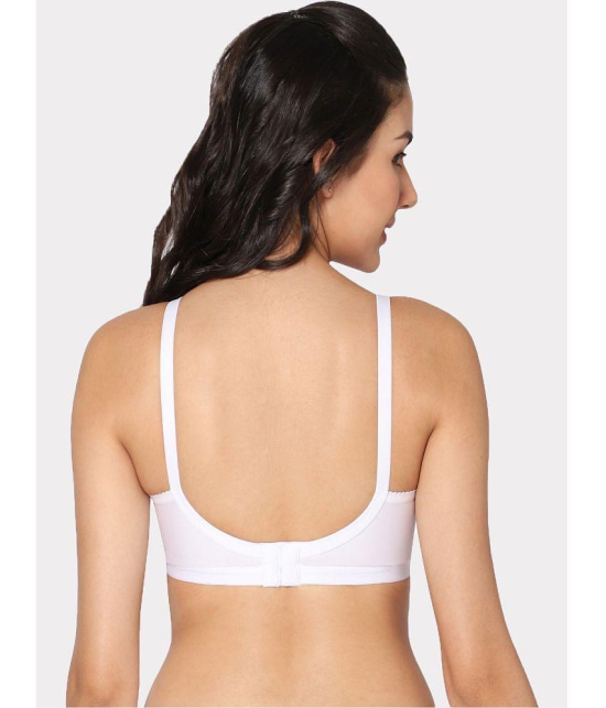 IN CARE LINGERIE - White Cotton Non Padded Women's T-Shirt Bra ( Pack of 1 ) - None