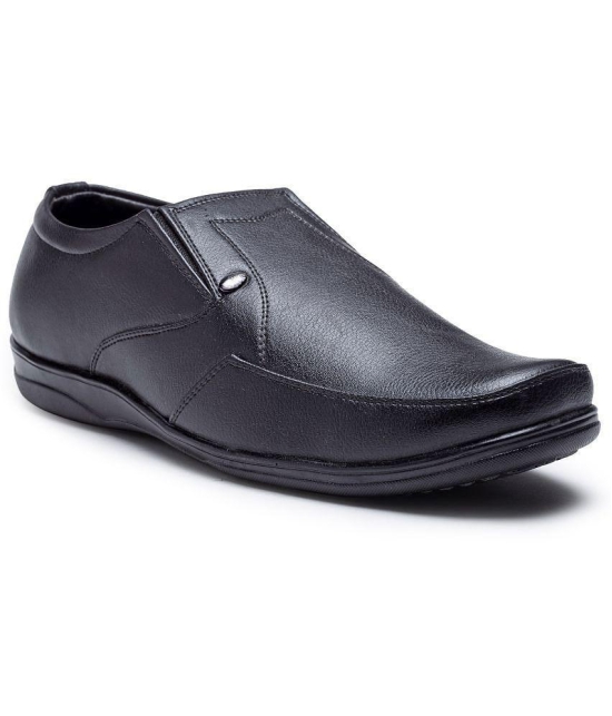 Action - Black Mens Slip On Formal Shoes - None