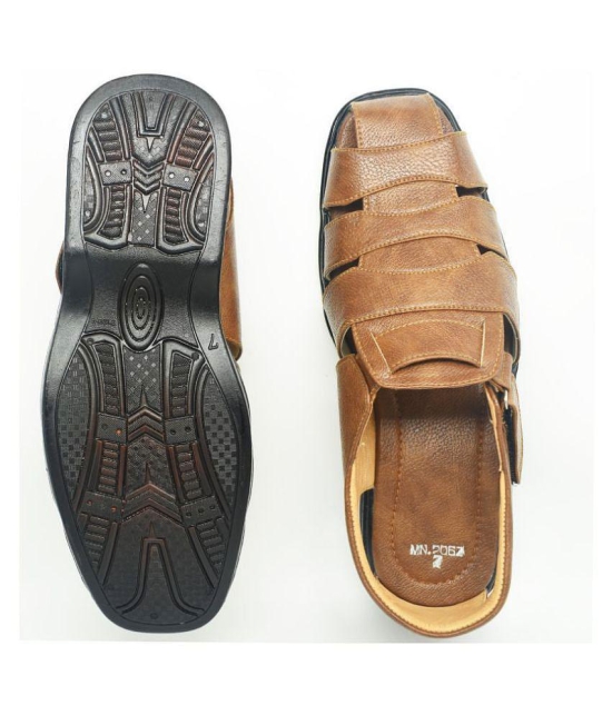 IndiForce - Brown  Men's Sandals - 6