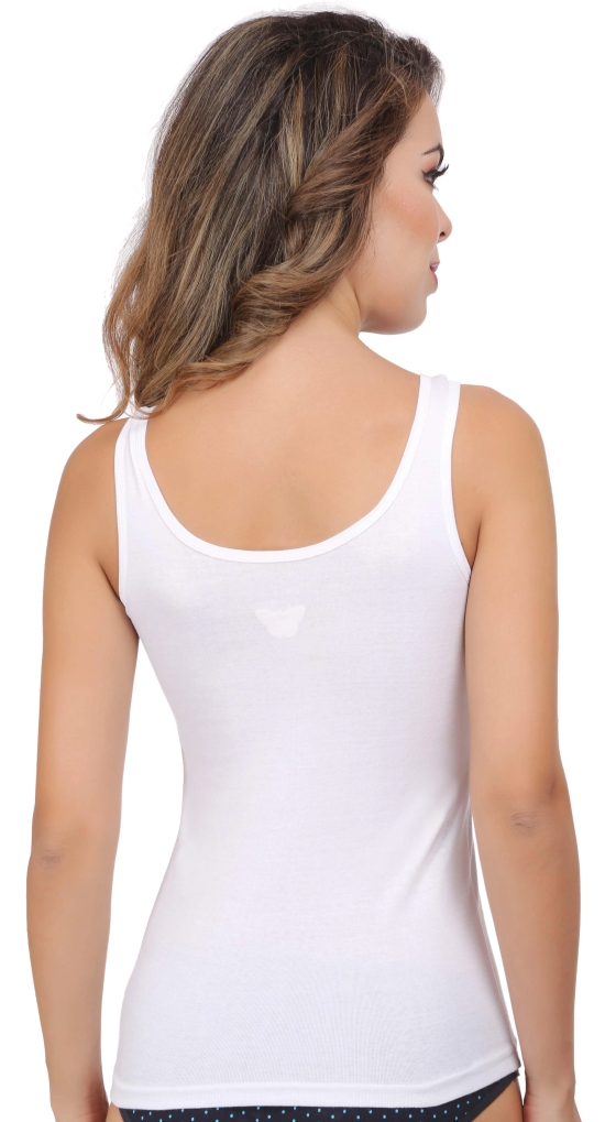 Eves Beauty Women Tank Top-xxl / Skin / Cotton Rib