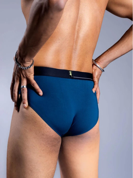 Mens Briefs - Blue Curacao-3XL