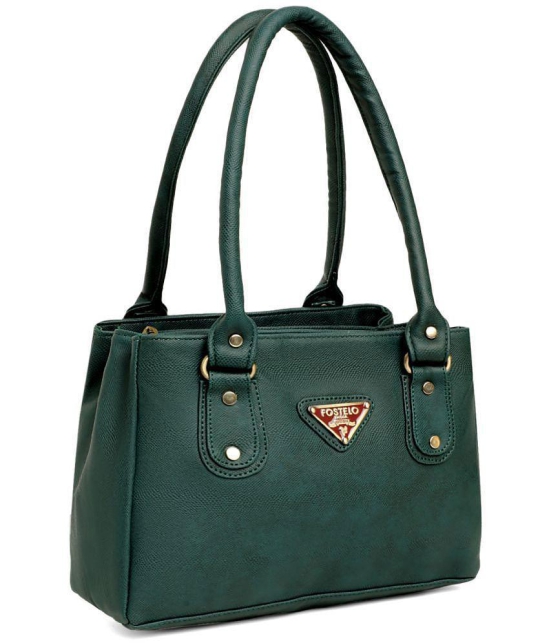 Fostelo - Green PU Shoulder Bag - Green