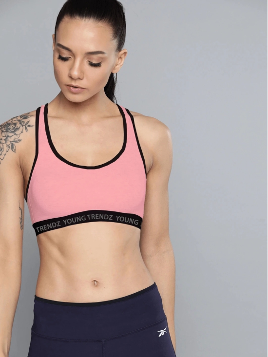 Young Trendz Womens Nonpadded Sportsbra-34 / Pink