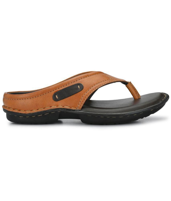 SHENCES - Tan Mens Sandals - None