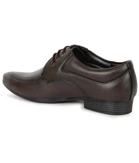 Aadi Brown Mens Oxford Formal Shoes - None