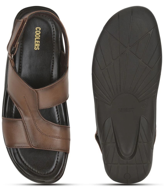 Liberty - Brown Mens Sandals - None