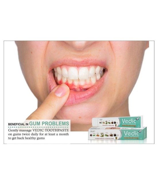 Ultra Pure - Vedic Mouth Freshener Toothpaste-Fluoride Free Toothpaste 100 gm Pack of 2