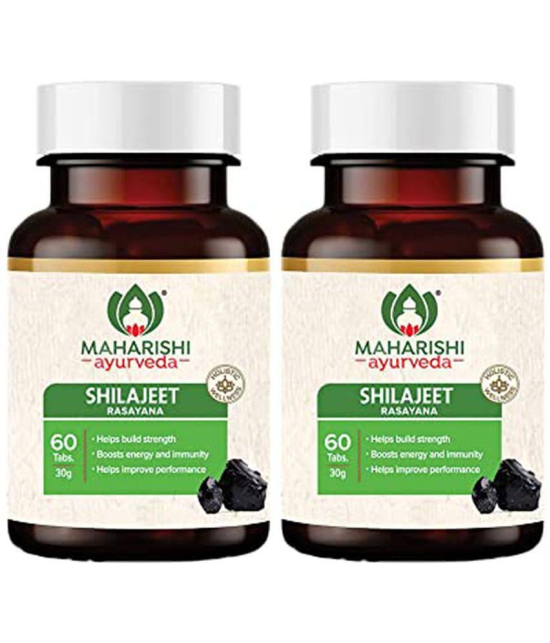 Maharishi Ayurveda Shilajeet Rasayana - (60 tab) (Pack of 2)