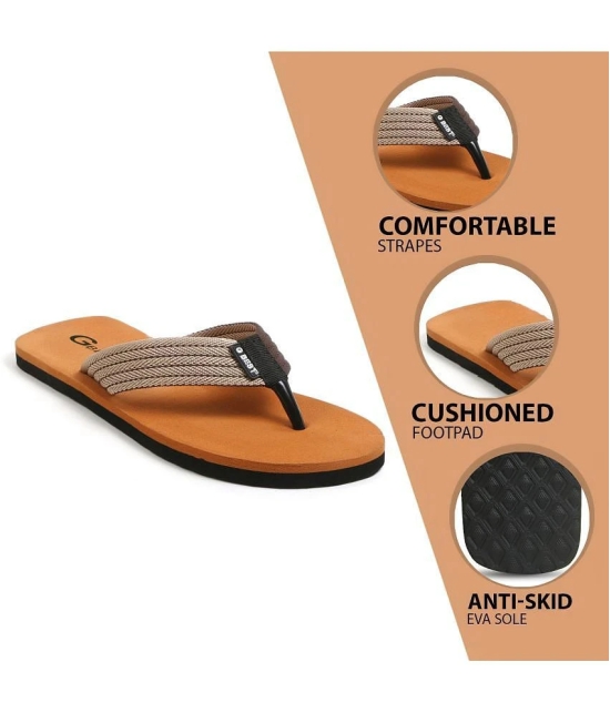 GBest Multicolor Mens Thong Flip Flop - None